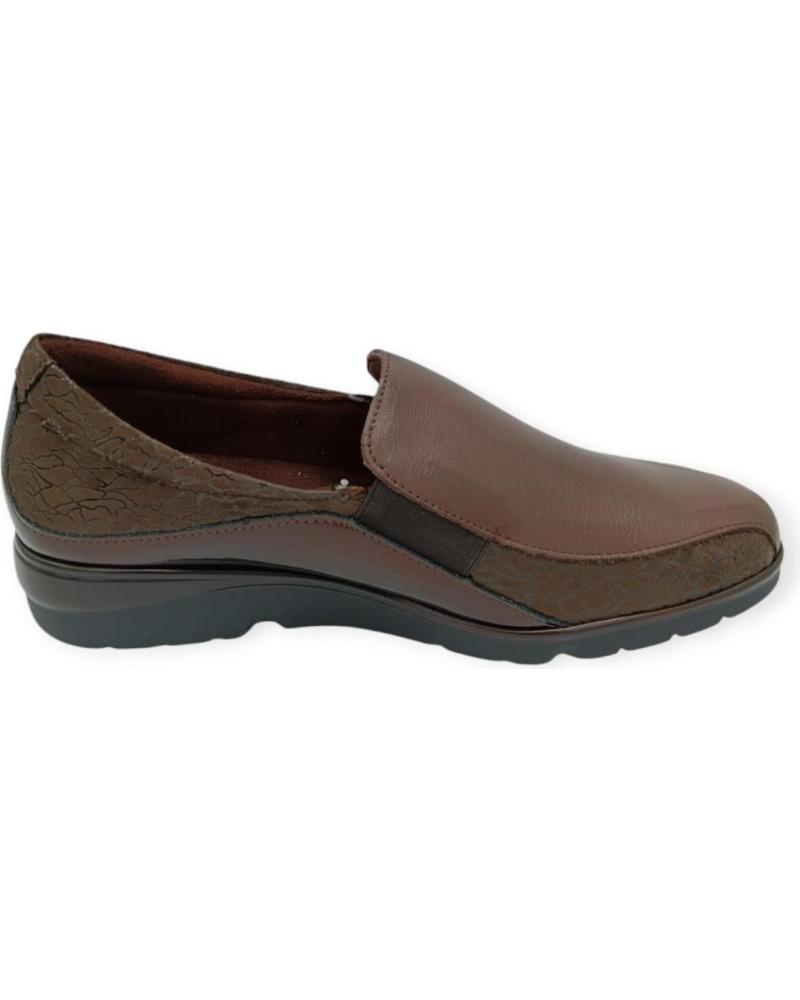 Sapatos de Mulher PITILLOS ZAPATO PIEL 10000 MARRN