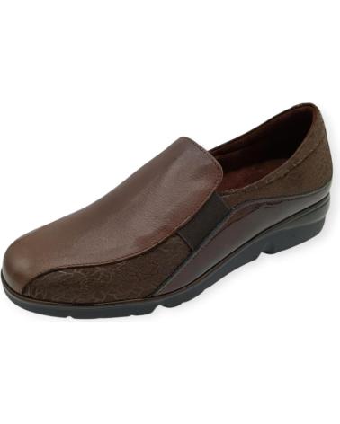 Sapatos de Mulher PITILLOS ZAPATO PIEL 10000 MARRN