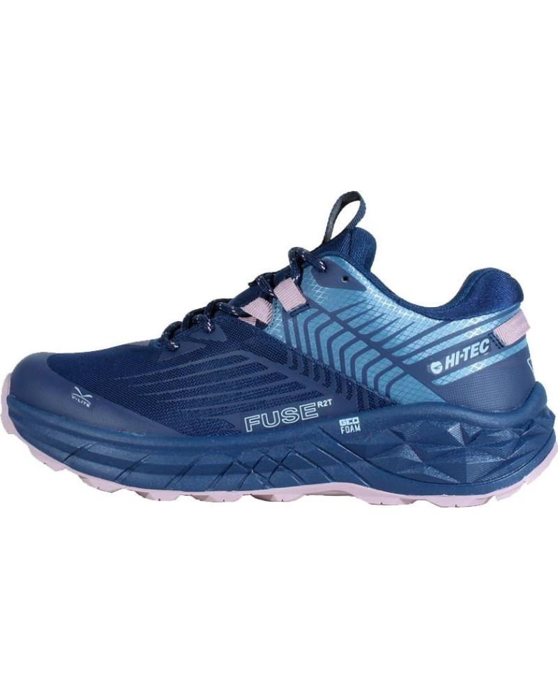 Esportes  de Mulher HI-TEC GEO FUSE TREK MID MUJER 0090167001 NEGRO