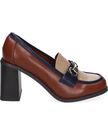 Chaussures pour Femme PUNTOSALAO MOCASINES DE TACON COMODO ELEGANTES PARA MUJER COLOR BEIGE F VARIOS COLORES