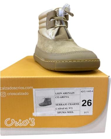 Stivali per Bambina CRIOS LION BOTA JUVENIL BEIGE