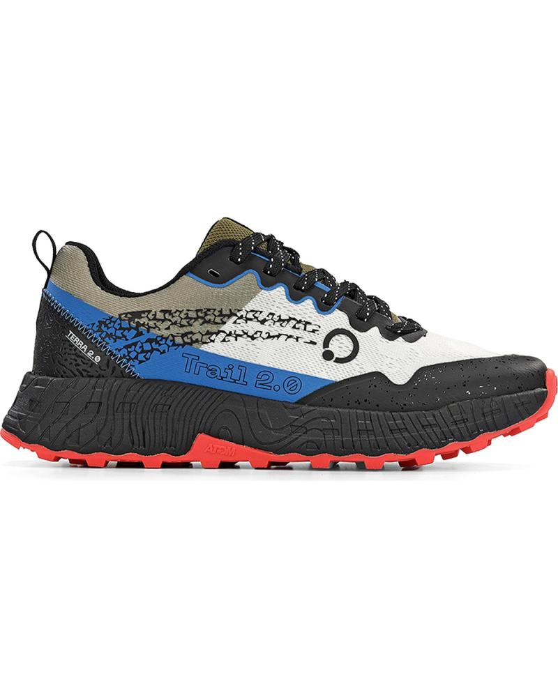 Sportivo per Uomo FLUCHOS ZAPATILLAS PARA HOMBRE ATOM AT158 TRAIL RUNNING TERRA 2 0 DARKWHITE