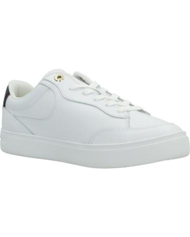 Sportivo per Donna TOMMY HILFIGER ZAPATILLAS ESSENTIAL CHIC COURT SNAEKER RWB B BLANCO