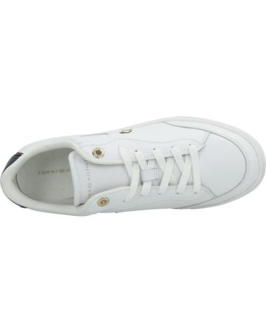 Sportivo per Donna TOMMY HILFIGER ZAPATILLAS ESSENTIAL CHIC COURT SNAEKER RWB B BLANCO