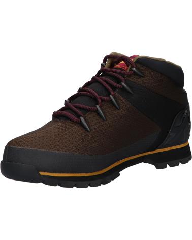 Botas de Homem TIMBERLAND TB0A41A7 EURO SPRINT MID WATERPROOF EJU1 MEDIUM BROWN MESH