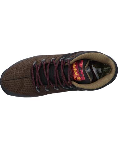 Botas de Homem TIMBERLAND TB0A41A7 EURO SPRINT MID WATERPROOF EJU1 MEDIUM BROWN MESH