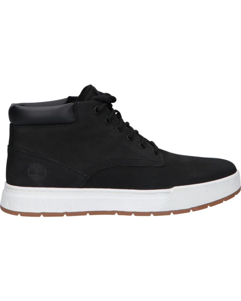 Botas de Homem TIMBERLAND TB0A5PSG MAPLE GROVE MID LACE UP 0151 JET BLACK