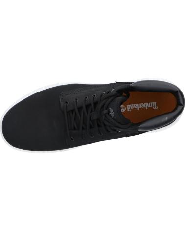 Botas de Homem TIMBERLAND TB0A5PSG MAPLE GROVE MID LACE UP 0151 JET BLACK