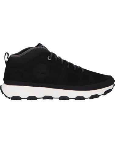 Botas de Homem TIMBERLAND TB0A5TXG WINSOR TRAIL MID LACE UP 0151 JET BLACK