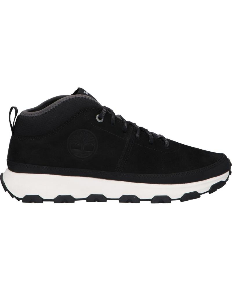 Botas de Homem TIMBERLAND TB0A5TXG WINSOR TRAIL MID LACE UP 0151 JET BLACK