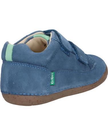 Sneaker für Junge KICKERS 894567-10 SOSTANKRO 53 BLEU DENIM