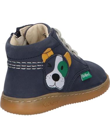 Botines de Niño KICKERS 947592-10 KICKBILLISTA 103 MARINE CHIEN