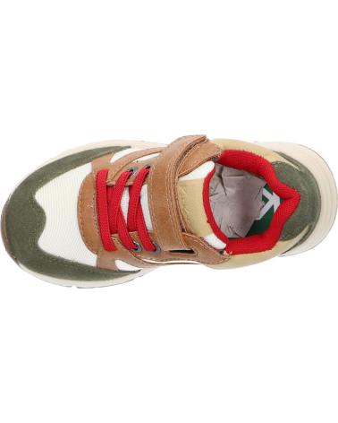Esportes  de Menino KICKERS 959952-30 RUNRUN 203 KAKI CAMEL ROUG
