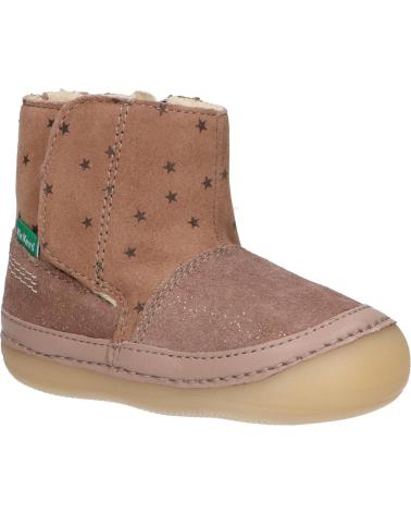 girl boots KICKERS 972451-10 SOKIFAUNE 9 MARRON