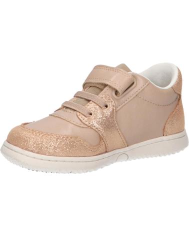 Esportes  de Menina KICKERS 972510-10 KICKBROWNIE 113 BEIGE SAUMON
