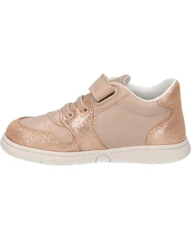 Esportes  de Menina KICKERS 972510-10 KICKBROWNIE 113 BEIGE SAUMON