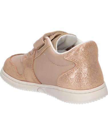 Esportes  de Menina KICKERS 972510-10 KICKBROWNIE 113 BEIGE SAUMON