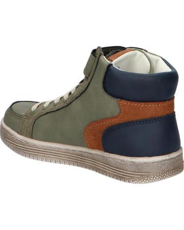 Bottines pour Garçon KICKERS 972722-30 LOLASTIC 203 KAKI ORANGE