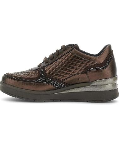 Esportes  de Mulher STONEFLY ZAPATO CASUAL DE PIEL CON SUELA DE GOMA BLUESOFT MARRON