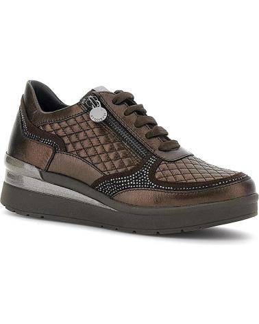 Esportes  de Mulher STONEFLY ZAPATO CASUAL DE PIEL CON SUELA DE GOMA BLUESOFT MARRON