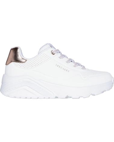 Woman Trainers SKECHERS 310384 UNO LITE BLANCO-ORO