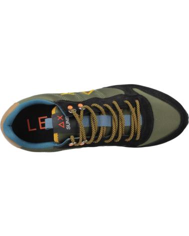 Sportivo per Uomo SUN68 ZAPATILLAS HOMBRE MODELO SCPZ43105 COLOR VERDE MLTRSCURO