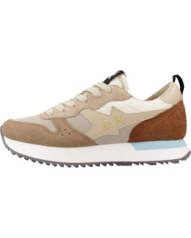 Deportivas de Mujer SUN68 ZAPATILLAS MUJER MODELO SCPZ43209 COLOR MARRON CLARO BEIGESC BEIGESCU