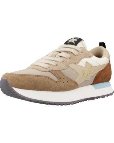 Sneaker für Damen SUN68 ZAPATILLAS MUJER MODELO SCPZ43209 COLOR MARRON CLARO BEIGESC BEIGESCU