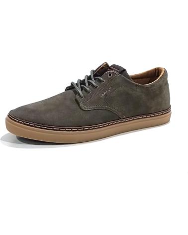 Scarpe per Uomo GANT ZAPATO CASUAL DE NOBUK CON SUELA DE GOMA OLIVA