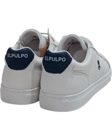 Sportivo per Uomo EL PULPO DEPORTIVO CASUAL DE PIEL CON SUELA DE GOMA BLANCO