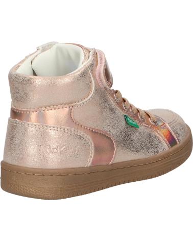 Botas de Niña KICKERS 972720-30 LOLASTIC KIA 113 BEIGE CHAMPAGNE