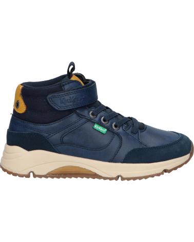 Bottines pour Garçon KICKERS 972810-30 RUNRUN 10 MARINE