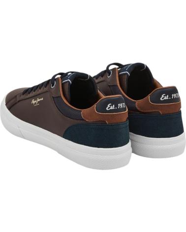 Deportivas de Hombre PEPE JEANS DEPORTIVOS DE HOMBRE KENTON EN MARRON MARRóN
