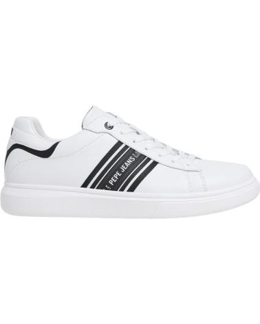 Deportivas de Hombre PEPE JEANS DEPORTIVOS DE HOMBRE EATON EN BLANCO