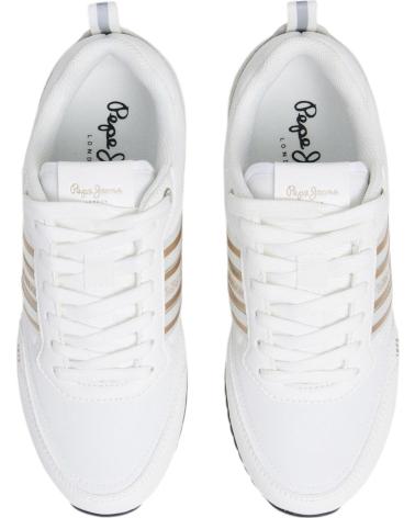 Deportivas de Mujer PEPE JEANS DEPORTIVOS DE MUJER DUBLIN EN BLANCO