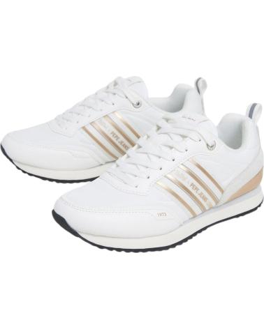 Deportivas de Mujer PEPE JEANS DEPORTIVOS DE MUJER DUBLIN EN BLANCO