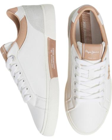 Deportivas de Mujer PEPE JEANS DEPORTIVOS DE MUJER KENTON EN BLANCO