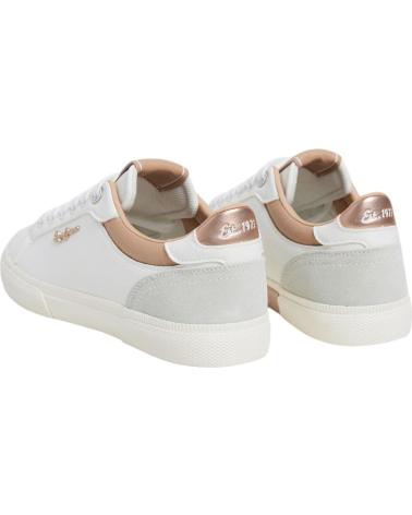 Deportivas de Mujer PEPE JEANS DEPORTIVOS DE MUJER KENTON EN BLANCO