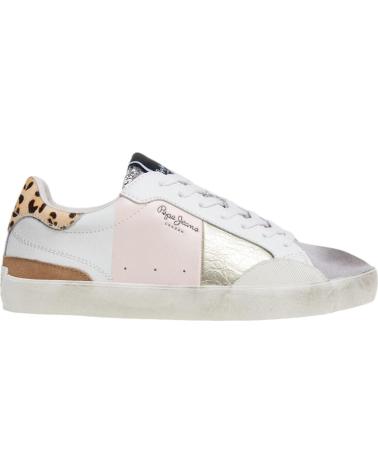 Deportivas de Mujer PEPE JEANS DEPORTIVOS DE MUJER LANE EN BLANCO