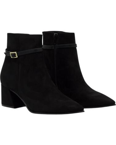 Woman Mid boots CORINA BOTINES DE MUJER PASTOR M4900 EN NEGRO