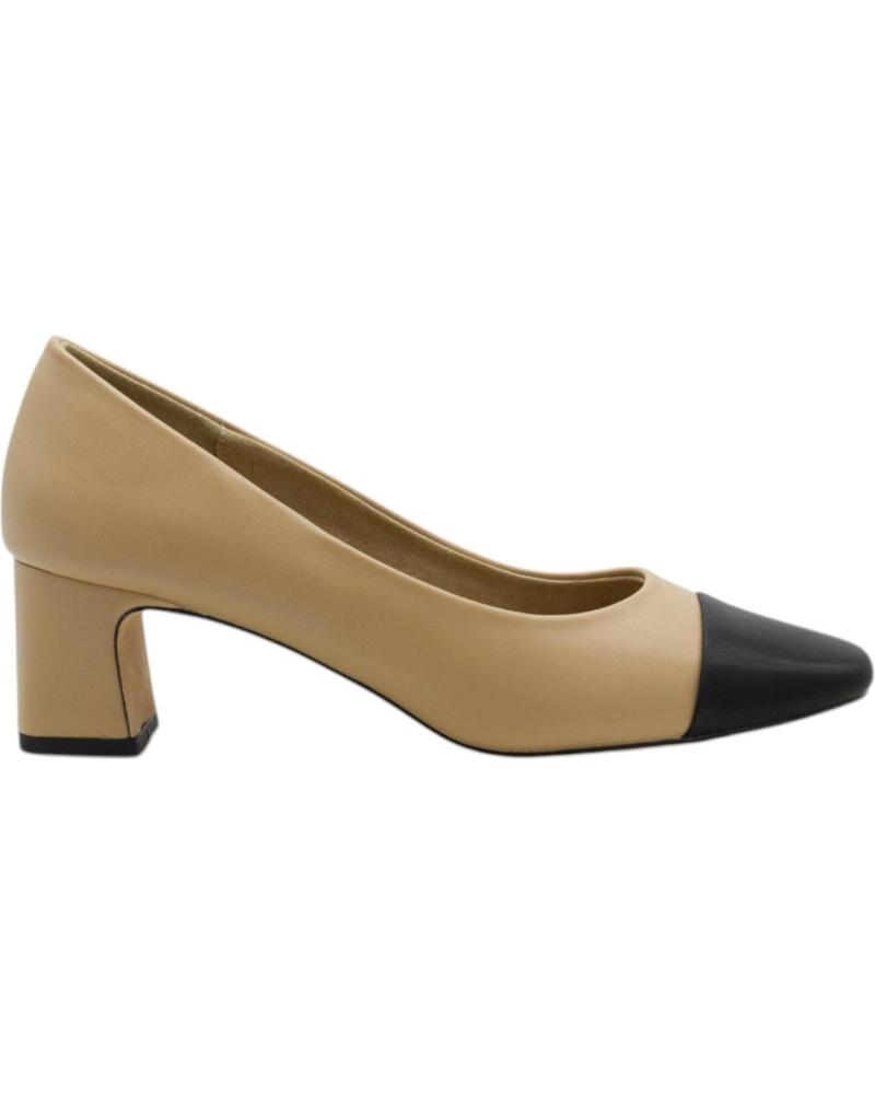 Woman shoes CORINA ZAPATOS DE MUJER PASTOR M4675 EN CAMEL
