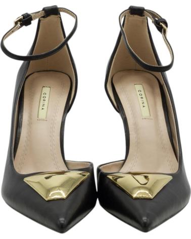 Woman shoes CORINA ZAPATOS DE MUJER PASTOR M3676 EN NEGRO