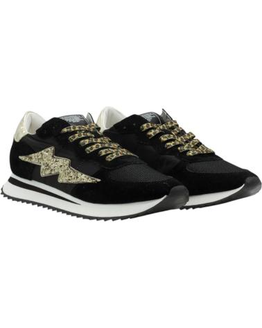 Deportivas de Mujer CORINA ZAPATILLAS DE MUJER PASTOR M4540 EN NEGRO