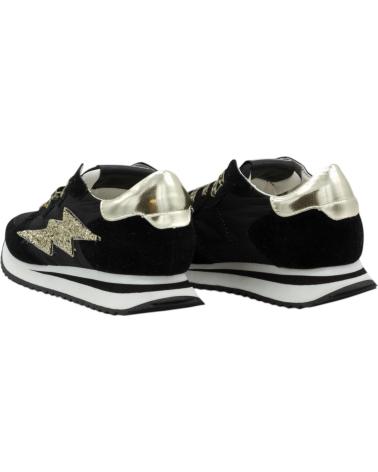 Deportivas de Mujer CORINA ZAPATILLAS DE MUJER PASTOR M4540 EN NEGRO