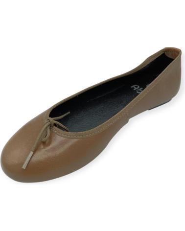 Scarpe per Donna ABRIL MANOLETINA PIEL EN MARINO O TAUPE 7000 MARRN
