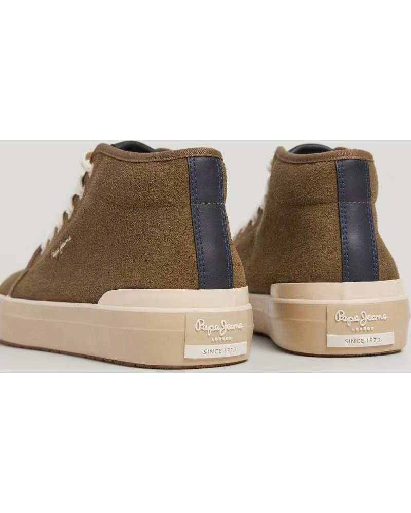 STIVALETTI PEPE JEANS BEN TOP KAKI KAKI