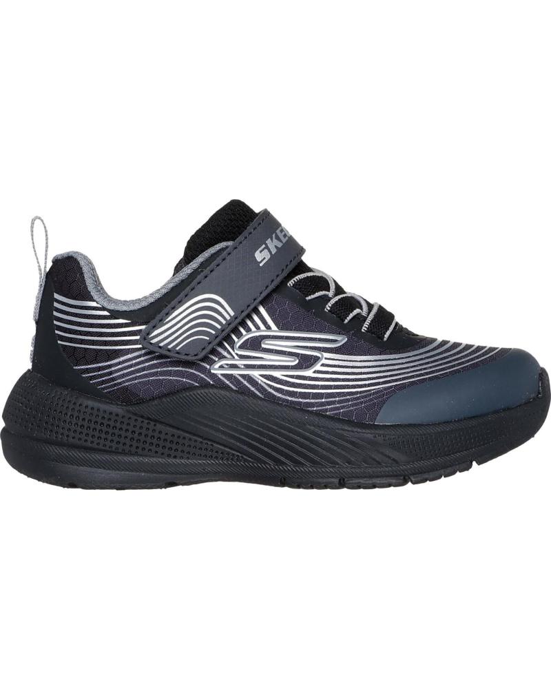 Sportif pour Fille et Garçon SKECHERS ZAPATILLAS DE BEBE BKSL
