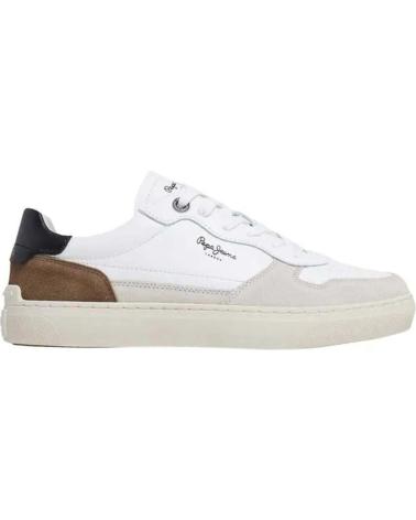 Sportivo per Uomo PEPE JEANS PMS00019-802 CAMDEN NATURE M OPTIC WHITE