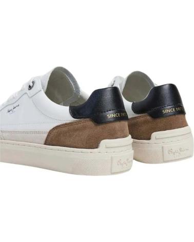 Sportivo per Uomo PEPE JEANS PMS00019-802 CAMDEN NATURE M OPTIC WHITE