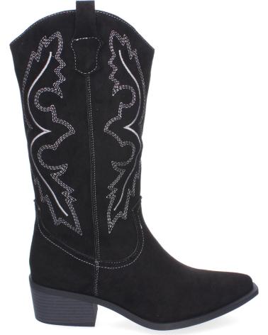 Botas de Mulher PUNTOSALAO BOTAS ESTILO CAMPERO COMODO PARA MUJER COLOR NEGRO VRA-1161 VARIOS COLORES